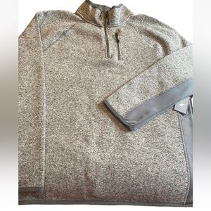 Beverly Hills Polo Club Men's  Size L Lightweight 1/4 Zip Pullover Sweater Shirt